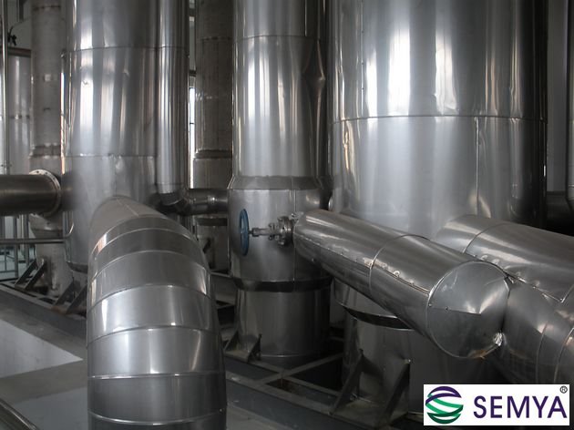 果葡糖漿10噸四效降膜蒸發器